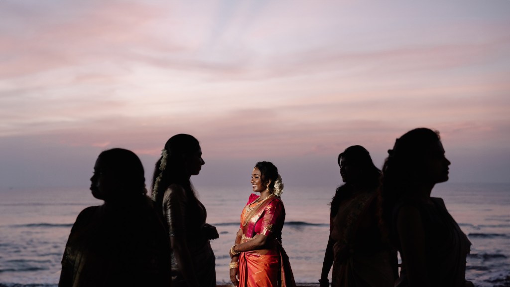 South Indian Barbie Tamil Bride glowing